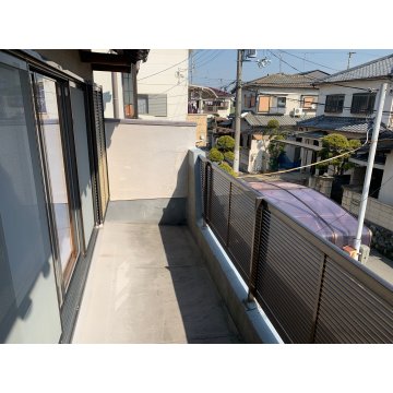 東側ベランダ