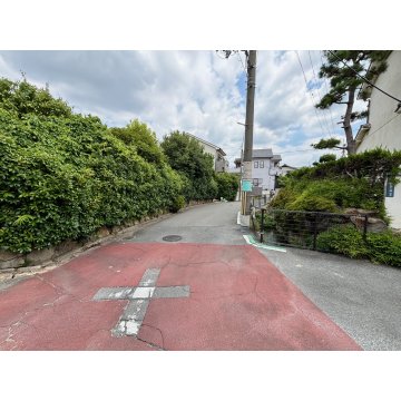現地前面道路