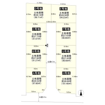区画（全体図）